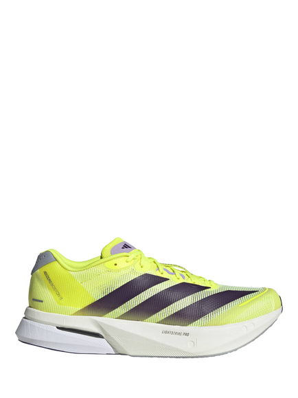 adidas Men's Adizero Boston 13 Running Shoes, Yellow, Yellow