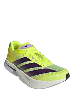 adidas Men's Adizero Boston 13 Running Shoes, Yellow - view 2, Yellow
