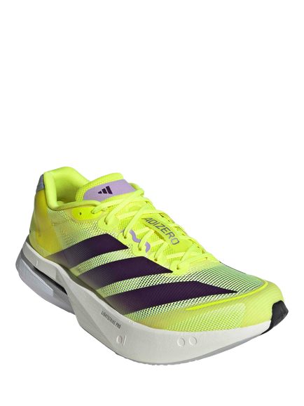adidas Men's Adizero Boston 13 Running Shoes, Yellow - view 2, Yellow