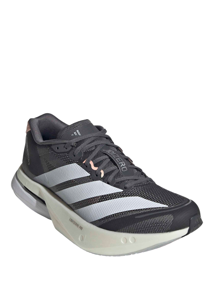 adidas Women's Adizero Boston 13 Running Shoes, Grey - view 2, Grey