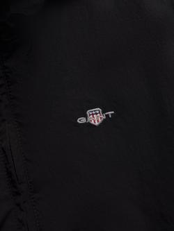 GANT Kids' Hooded Windbreaker Jacket, Black - view 2, Black