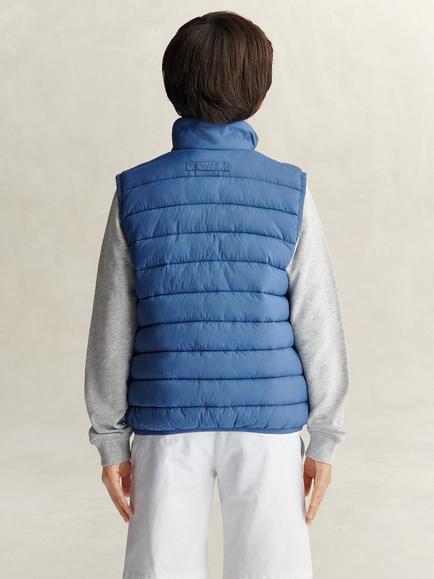 GANT Kids' Quilted Sleeveless Vest - view 2, Vintage Blue