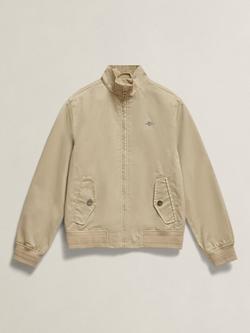 GANT Kids' Harrington Jacket, Oat Beige, Oat Beige