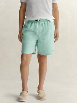 GANT Kids' Shield Drawstring Swim Shorts, Washed Turquoise