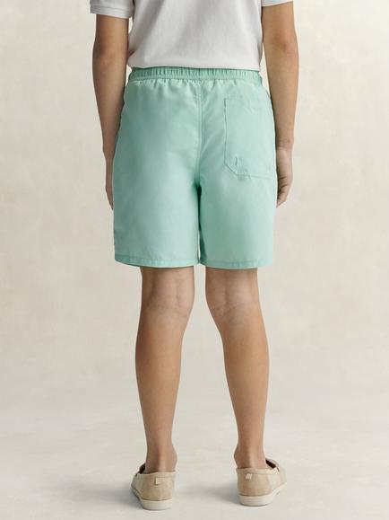 GANT Kids' Shield Drawstring Swim Shorts - view 2, Washed Turquoise