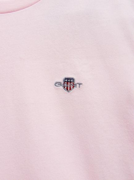 GANT Kids' Shield Short Sleeve T-Shirt - view 2, Light Pink