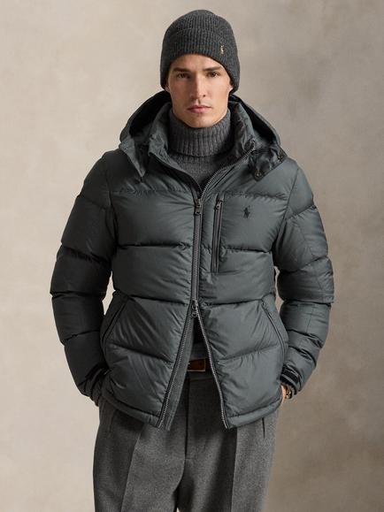 Polo Ralph Lauren Gorham Puffer Jacket, Charcoal Grey, Charcoal Grey