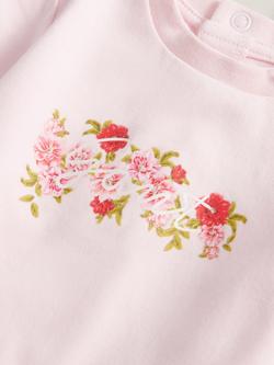 GANT Kids' Puff Sleeve Sweatshirt and Leggings Set, Light Pink/Multi - view 2, Light Pink/Multi