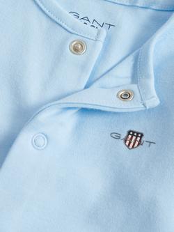 GANT Baby Long Sleeve Romper - view 2, Sky Blue