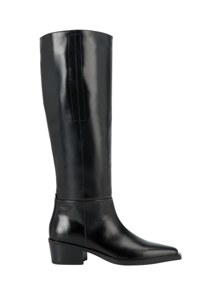 Vagabond Shoemakers Kelsey Leather Knee High Boots, Black, Black