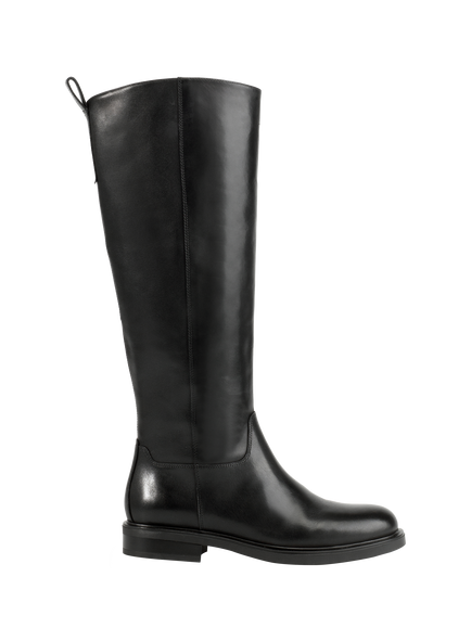 Vagabond Shoemakers Freya Leather Riding Boots, Black, Black