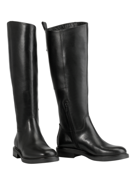 Vagabond Shoemakers Freya Leather Riding Boots, Black - view 2, Black
