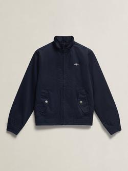 GANT Kids' Harrington Jacket, Evening Blue, Evening Blue