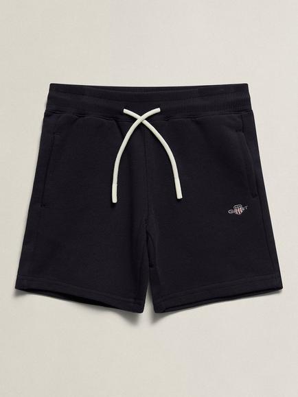 GANT Kids' Drawstring Sweat Shorts, Evening Blue