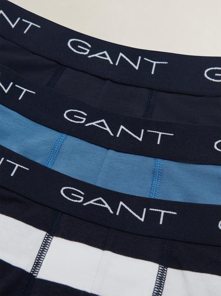 GANT Kids' Stripe Boxer Briefs, Pack of 3, Evening Blue - view 2, Evening Blue