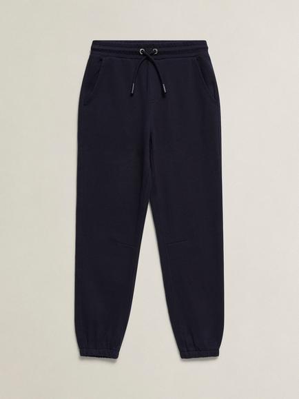 GANT Kids' Cuffed Drawstring Joggers, Evening Blue