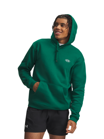 Under Armour Rival Fleece Hoodie, Campus Ivy/White, Campus Ivy / / White