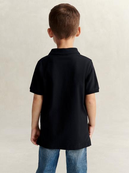 GANT Kids' Short Sleeve Polo Shirt - view 2, Black