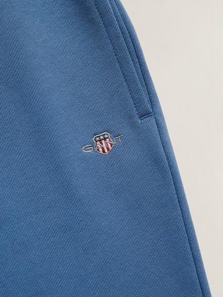 GANT Kids' Shield Drawstring Joggers, Blue Ink - view 2, Blue Ink