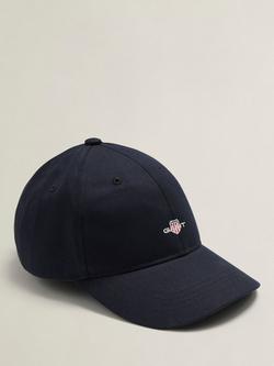 GANT Kids' Shield Cap, Evening Blue