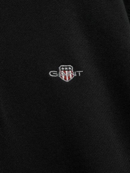 GANT Kids' Shield Half Zip Sweatshirt - view 2, Black