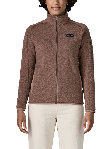 Patagonia Women's Better Sweater Fleece Jacket, Taupe, Taupe