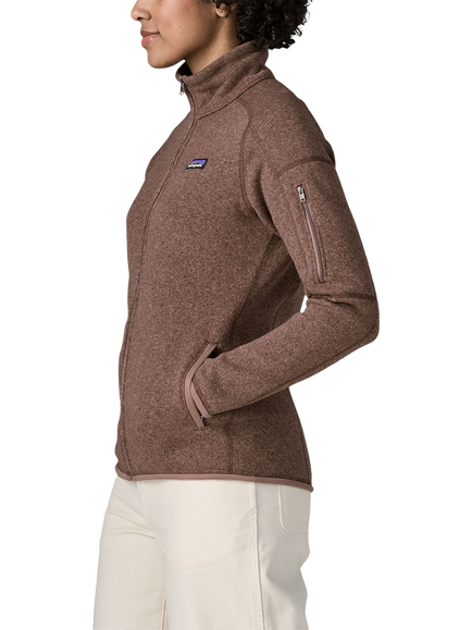 Patagonia Women's Better Sweater Fleece Jacket, Taupe - view 2, Taupe
