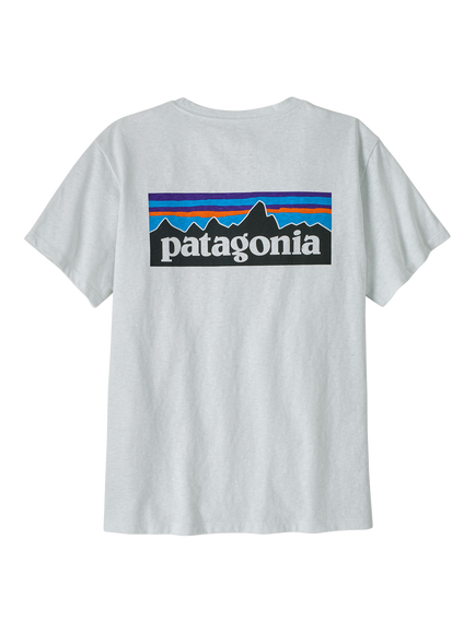 Patagonia Logo T-Shirt, Fiber White