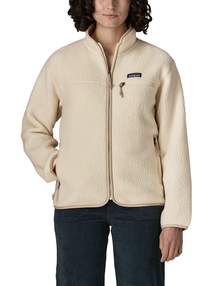 Patagonia Women's Retro Pile Jacket, Natural, Natural