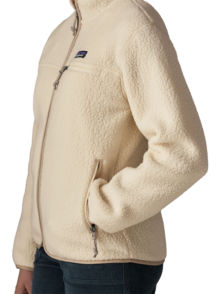 Patagonia Women's Retro Pile Jacket, Natural - view 2, Natural