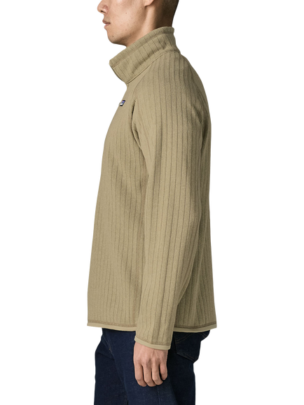 Patagonia Men's Quarter Zip Sweater, Stone - view 2, Wthd Stone Knit