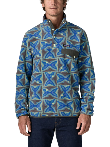 Patagonia Men's Lightweight Synchilla Snap-T Fleece, Freeze Forge Grey, Freeze Forge Grey