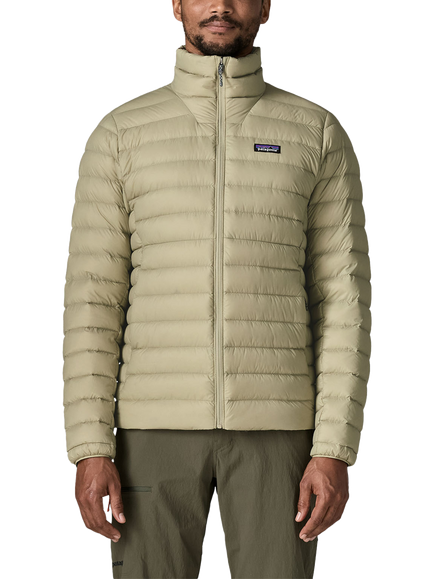 Patagonia Men's Down Sweater Jacket, Weathered Stone