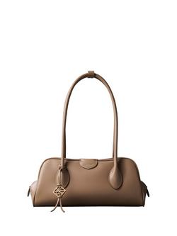 Calvin Klein Emblem Shoulder Bag, Camel, Camel