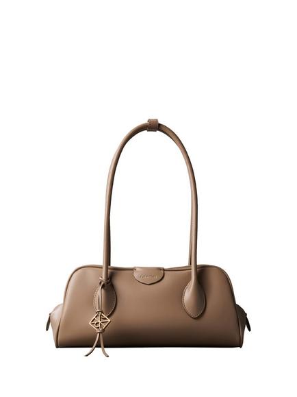 Calvin Klein Emblem Shoulder Bag, Camel, Camel