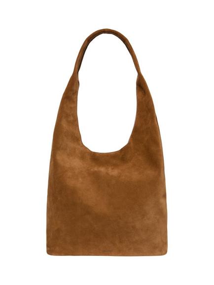 Calvin Klein Suede Slouchy Hobo Bag, Camel, Camel