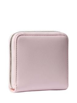 Calvin Klein Foil Logo Square Wallet, Light Pink - view 2, Light Pink