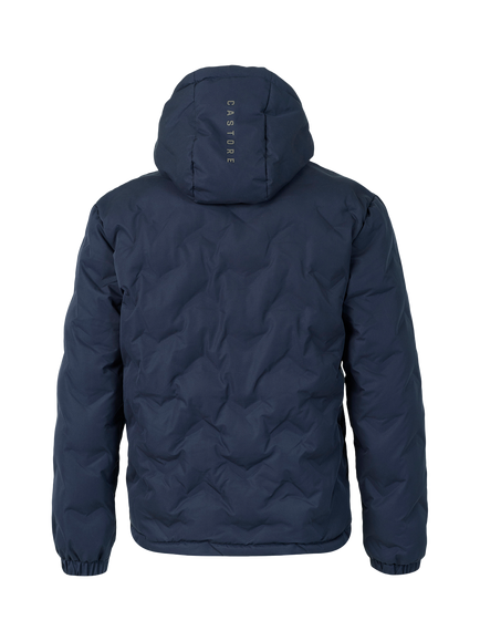 Castore Padded Hooded Jacket, Castore Navy - view 2, Castore Navy