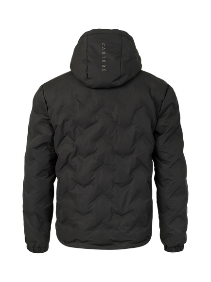 Castore Padded Hooded Jacket, Castore Black - view 2, Castore Black