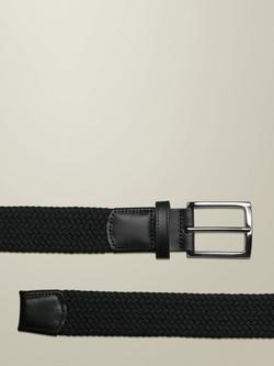 Charles Tyrwhitt Casual Stretch Belt - view 2, Black