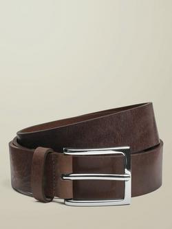 Charles Tyrwhitt Leather Belt, Brown, Brown