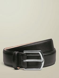 Charles Tyrwhitt Leather Formal Belt, Black, Black