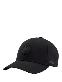 HUGO BOSS BOSS Zed Cotton Baseball Cap, Black - view 2, Black