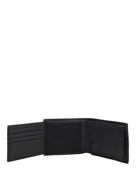 BOSS Ray Tri-Fold Wallet, Black - view 2, Black