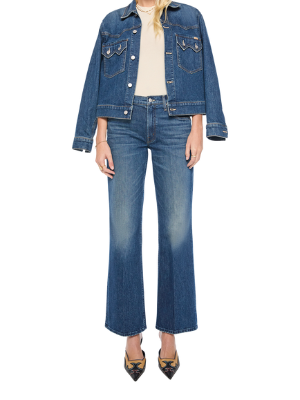MOTHER Bookie Sneak Mid Rise Bootcut Jeans, Buckaroo, Buckaroo