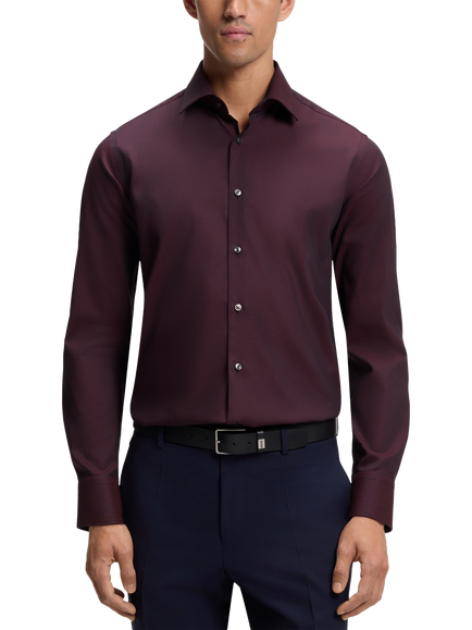 HUGO BOSS BOSS Joe Cotton Blend Shirt, Red, Red