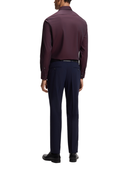 HUGO BOSS BOSS Joe Cotton Blend Shirt, Red - view 2, Red
