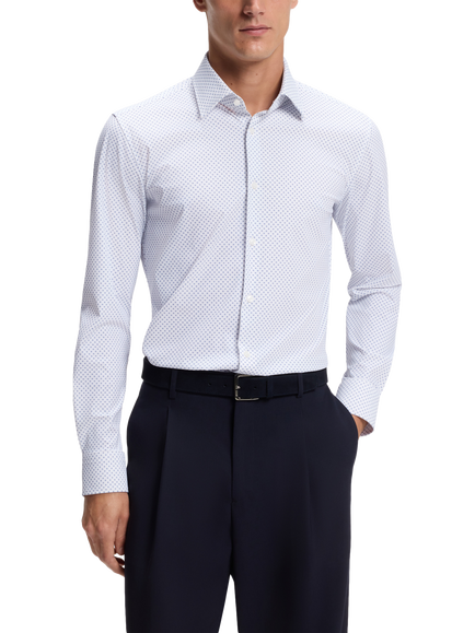 BOSS Slim Fit Shirt, Light Blue, Light Blue