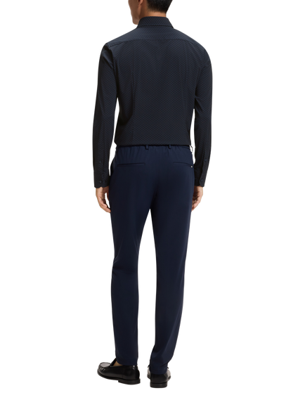HUGO BOSS BOSS Hank Slim Fit Shirt, Dark Blue - view 2, Dark Blue
