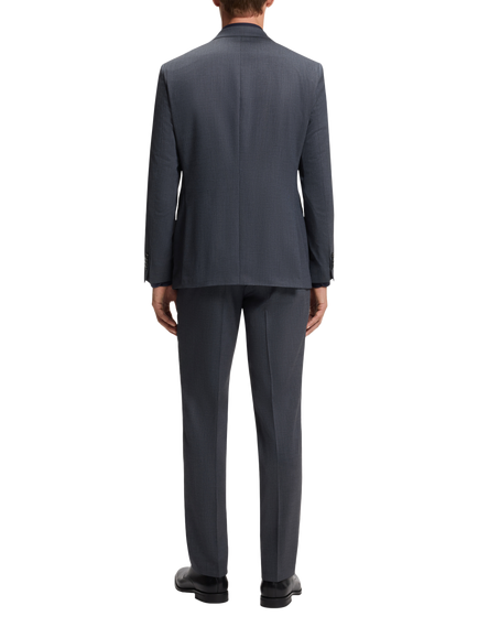 BOSS Jasper Wool Blend Suit Jacket, Mid Blue - view 2, Mid Blue